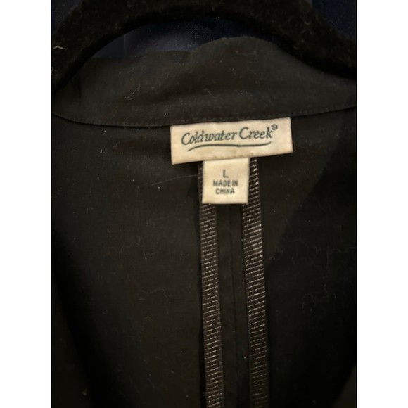 Cold Water Creek Black Blazer - Picture 3 of 3